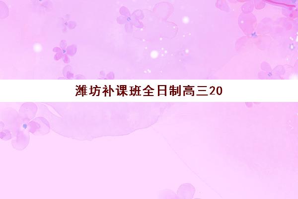 潍坊补课班全日制高三2025年考点分布如何查询？附最新分布图、查询方法与备考指南全解析