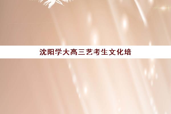 沈阳学大高三艺考生文化培训班学费价格表全解析，2025年收费详情与高性价比报读指南