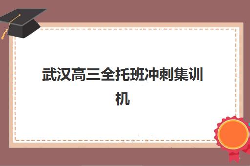武汉高三全托班冲刺集训机构辅导班有哪些学校？2025年十大实力机构排名、择校指南与避坑全攻略