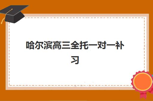 哈尔滨高三全托一对一补习培训机构寄宿基地有哪些？2025年最新权威榜单、选择标准与成功案例全解析