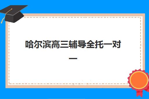 哈尔滨高三辅导全托一对一辅导培训机构哪家好一点如何选择？2025年最新排名、评估标准与择校指南全解析