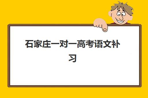 石家庄一对一高考语文补习报名指南：现场确认流程与主流机构办理方式解析