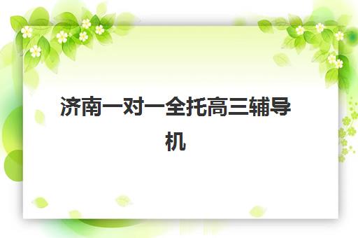 济南一对一全托高三辅导机构服务竞争力报告如何获取？2025年权威评估与择校实战指南