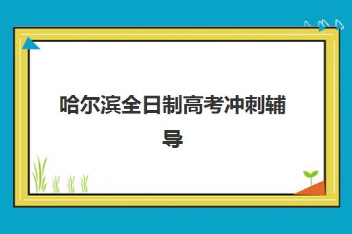 哈尔滨全日制高考冲刺辅导班预报名考点有哪些学校？2025年最新报名指南与校区分布详解